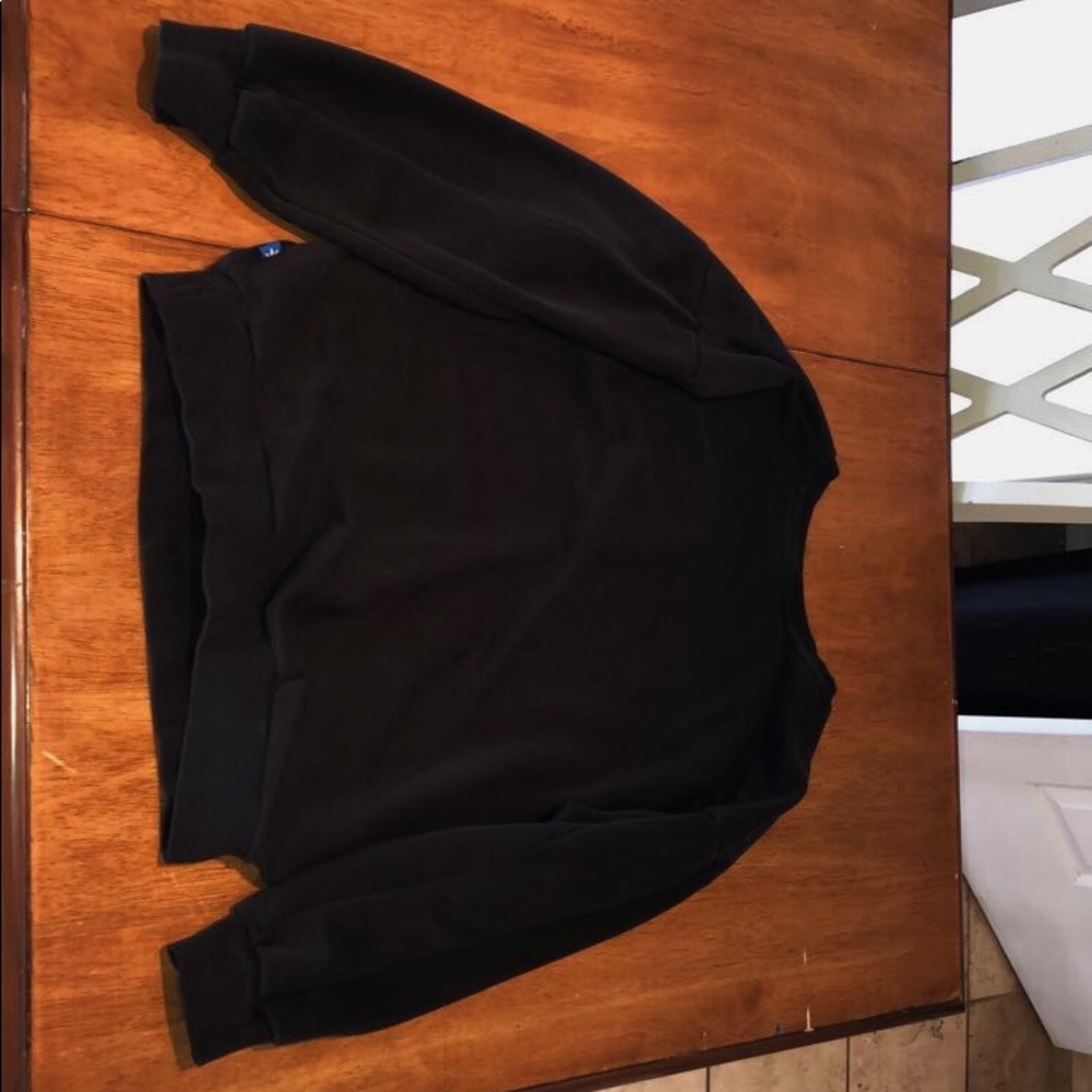 Adidas Trefoil Black Crewneck - Picture 4 of 5